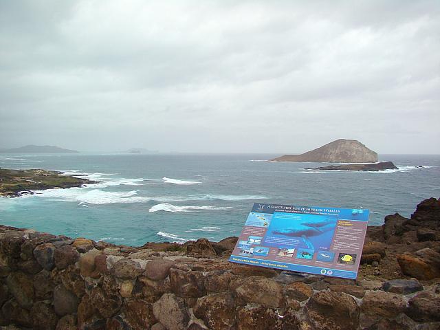 美しいウィンドワード地区の海岸線が見わたせる広々とした展望台です。