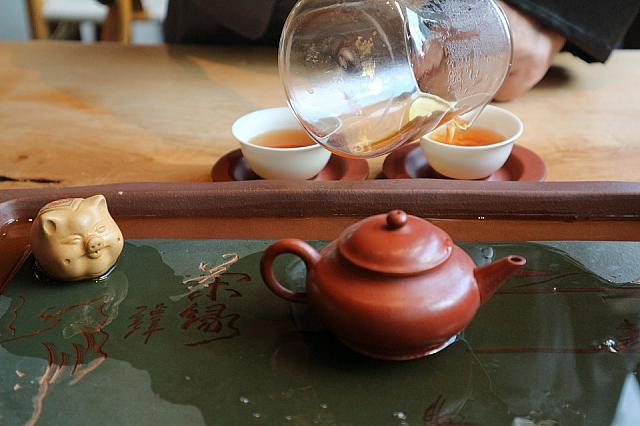中国茶を自分でいれて飲める貴重なお店! 体験クラスや茶葉・茶器の買い物もできます。