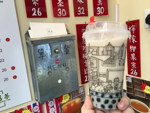 これぞ香港！！かわいらしい香港モチーフがいっぱいの港式ドリンクスタンド