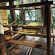 階下で用いられる高機(たかはた)｡