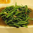 空芯菜炒めです。