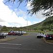 この野球場の脇から登山口まで歩きます
この辺りに路上駐車で