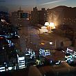 部屋からの夜景です。
南の方を撮りました。このときは22階でした。