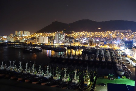 テラスからの夜景