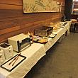 お出かけ前の一時。軽い食事ではありますが、無料サービスはありがたいです。