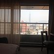 部屋の窓から台北１０１が見えました