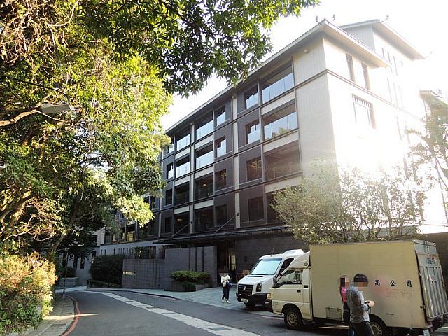 ホテルの外観です。
ホテルの隣にある北投文物館参観もお勧めです。