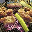 もちろん、肉も焼きまーす