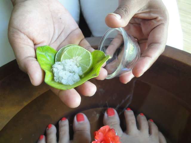 ハンドメイドのスクラブ