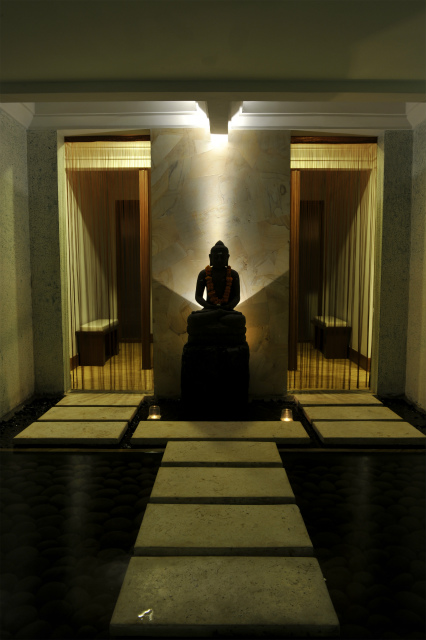 静寂に包まれ心地よい空間