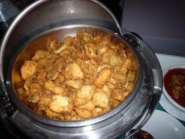 白身魚のフライ。