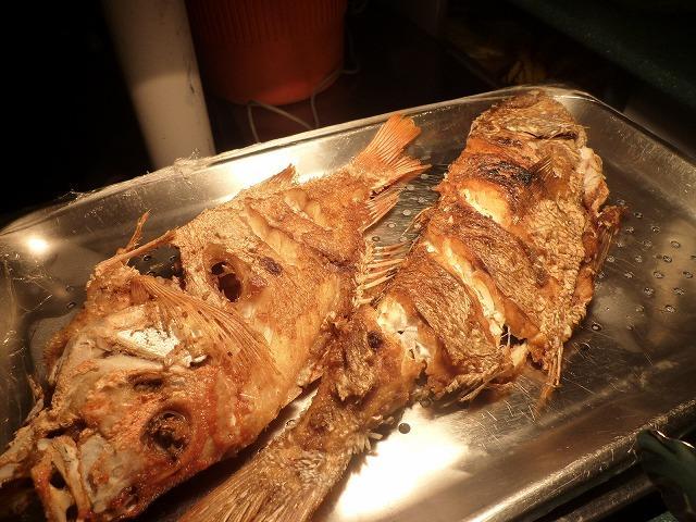 イカン・ゴレン。大きい～！