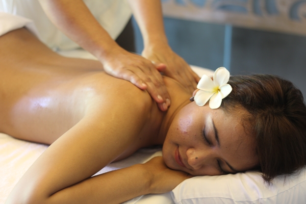 最後の〆は疲れを落としてリラックスタイム♪