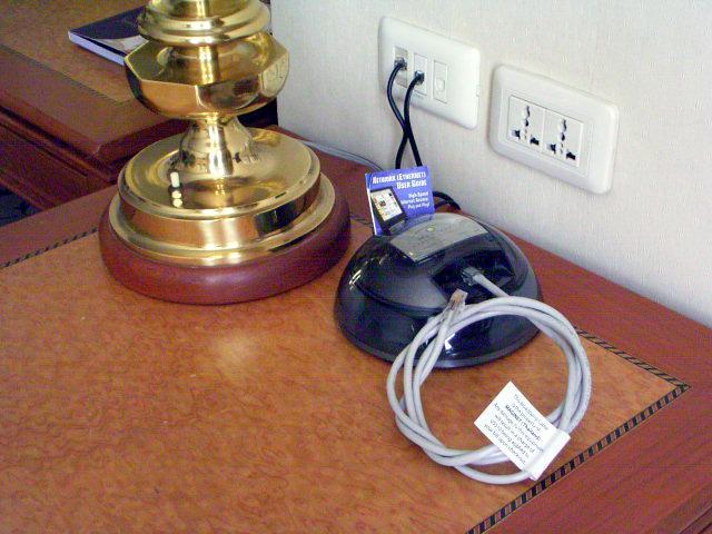 インターネットは常時接続可能。（スーペリアも同様） 