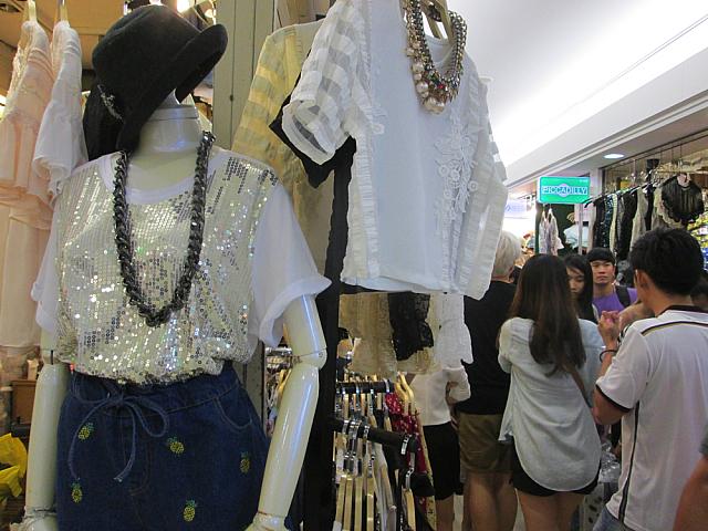 お店によってアイテムのタイプがかなり違う