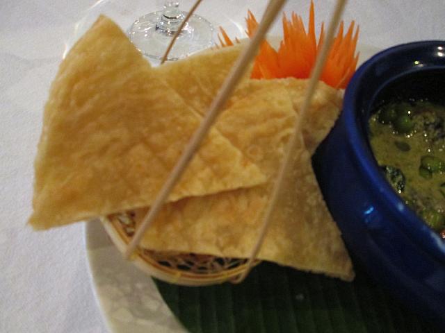 付け合せのスナックも絶品
