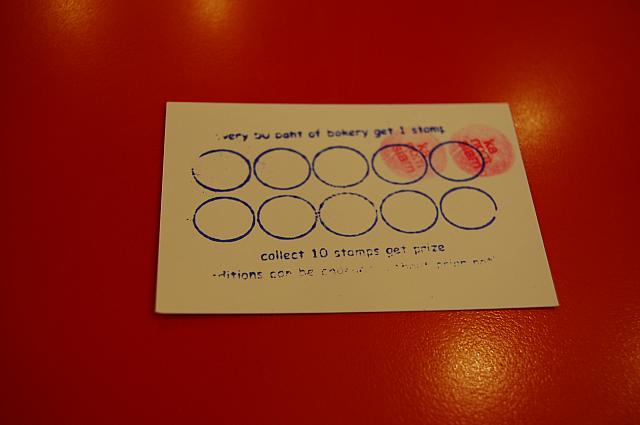 スタンプが貯まっていくのも楽しみの一つ