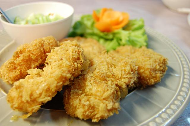 油っぽくなく、サクサクと歯ごたえがいいです。