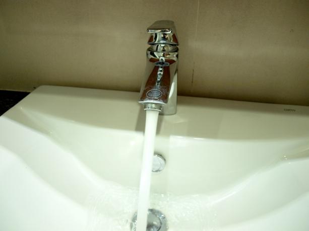 水道の水勢も必要充分