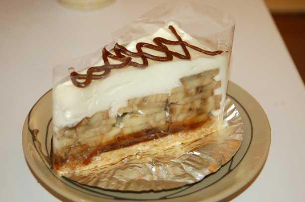 BANOFFEE PIE 85バーツ　バナナ好きにはサイコーですね