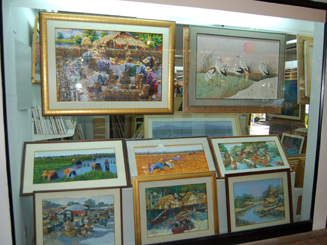 絵画のお店