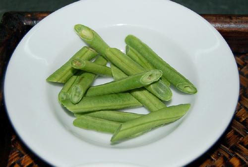 いんげん<br>

入れないお店も多いです。お好みに合わせて。