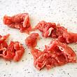 1. 豚肉は食べやすい大きさに切る。 
