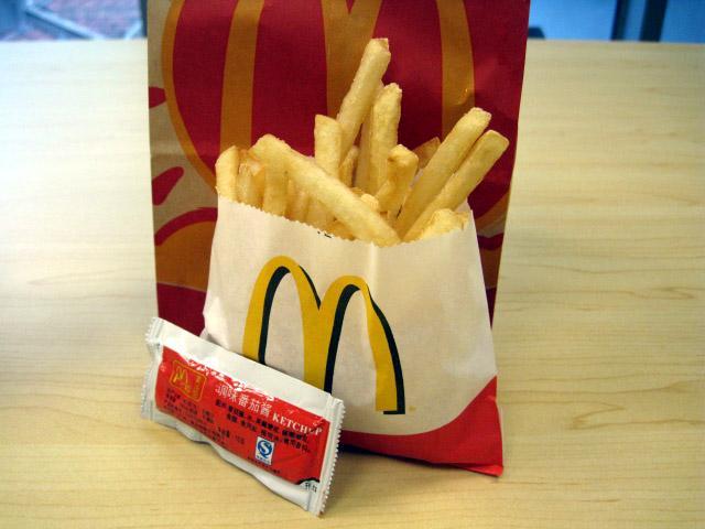 フライドポテト
<br>上海（120円）