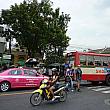 バンコクでは交通関連が安くて嬉しい。タクシーは初乗り105円
