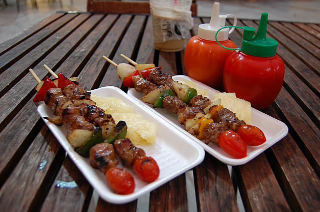 焼きたてのバーベキューは柔らかいお肉が最高