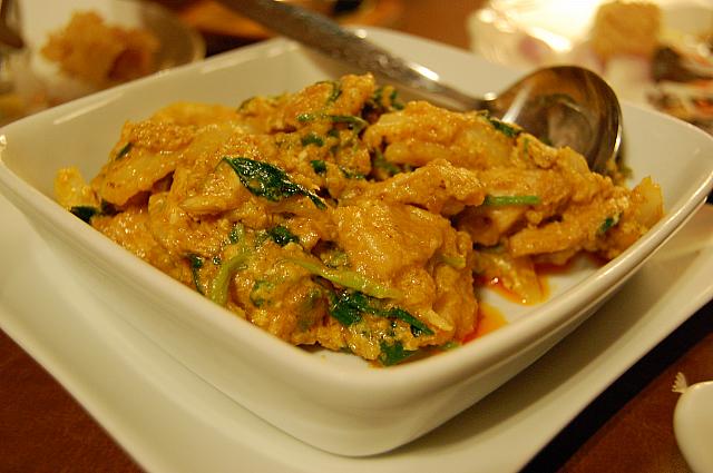プーパッポンカレーは日本のカレーのような味わい