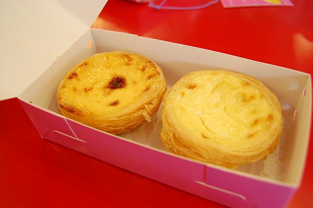 自慢のスイーツ“エッグタルト”
