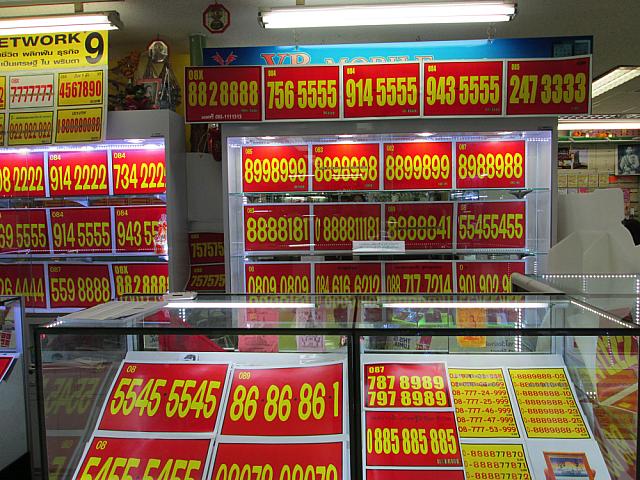 当選番号じゃないですよ、携帯番号です