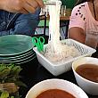 ご飯ともまた違い、パクパクと口に運べてしまうカノムチンはタイ南部旅行ではおすすめです！！