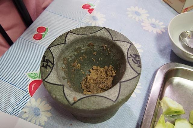 出来上がると、こんなペースト状になります