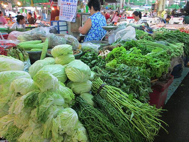 野菜も新鮮ですね