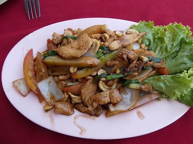 豚肉のカシューナッツ炒め