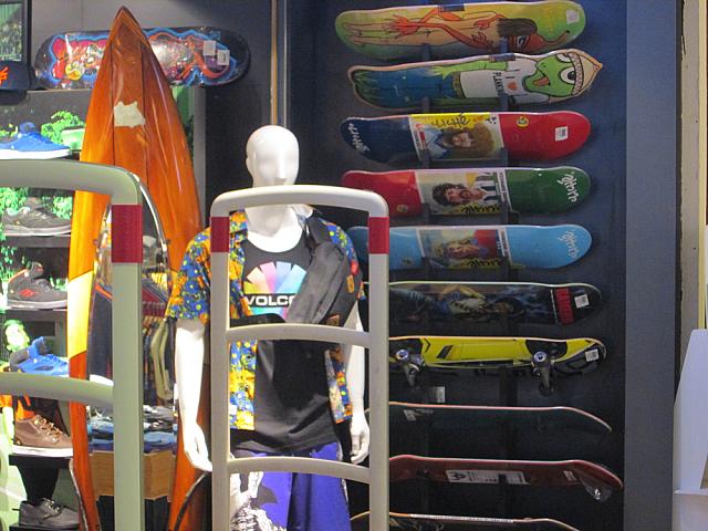 カラフルなストリートスポーツのアイテム