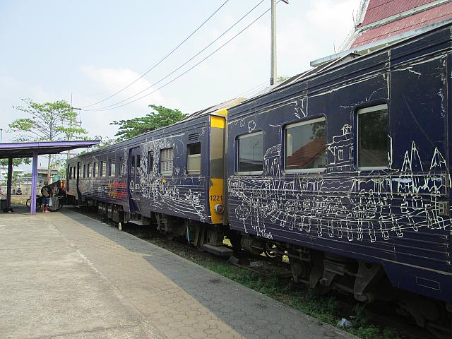このペインティングされた列車は動かない