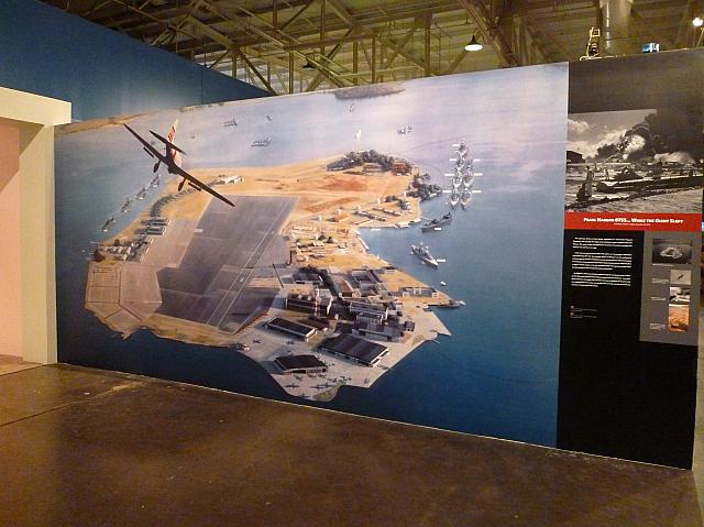 真珠湾攻撃の展示の多さに、「リメンバー・パールハーバー」の言葉が頭をよぎります。