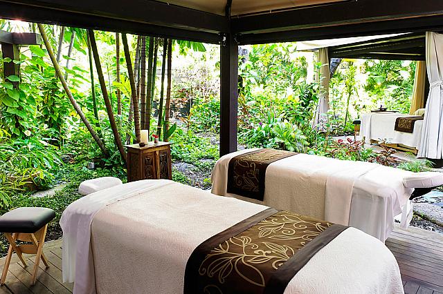 ハワイで唯一のガーデンスパ（写真はロイヤルハワイアンHPより）