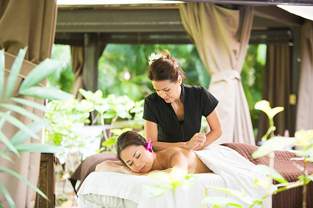 自然に抱かれながらのセラピー（写真はアバサ　スパHPより）