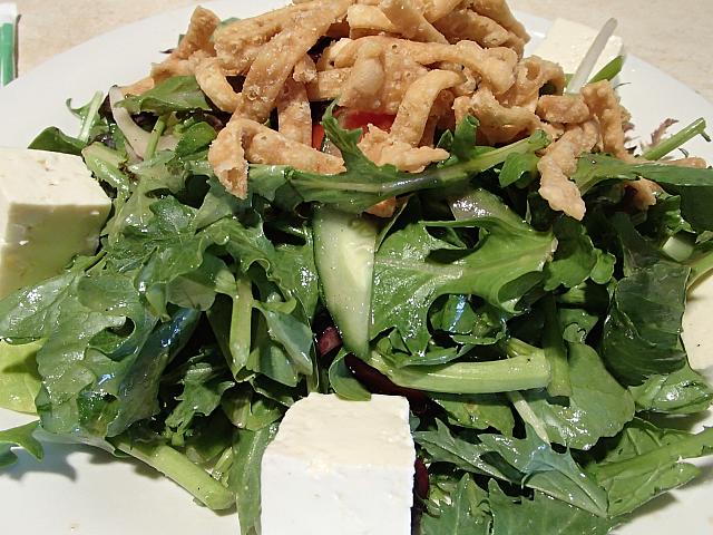 ウォータークレス（クレソン）のサラダ