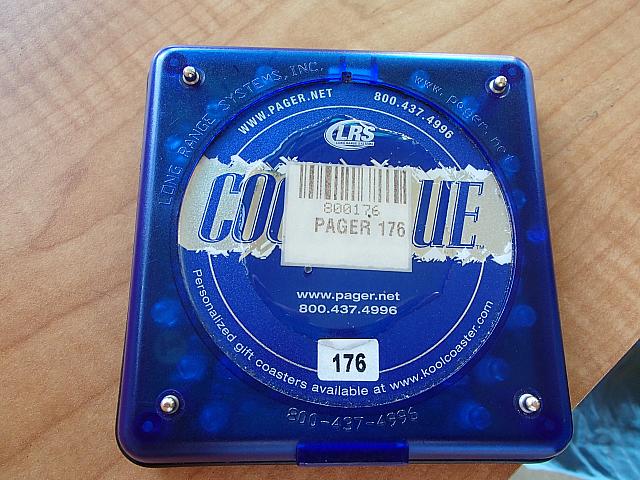 順番待ちに持たされます