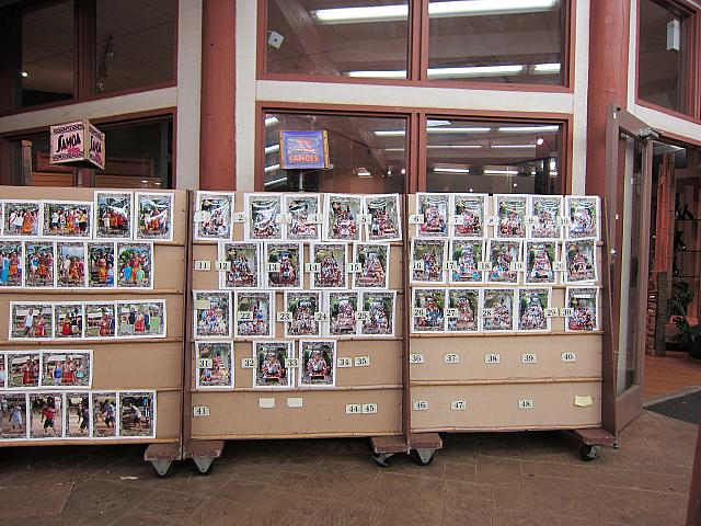 カヌーツアーなど、園内で撮影してくれた写真はPCC特製カバー付で1枚18ドル。