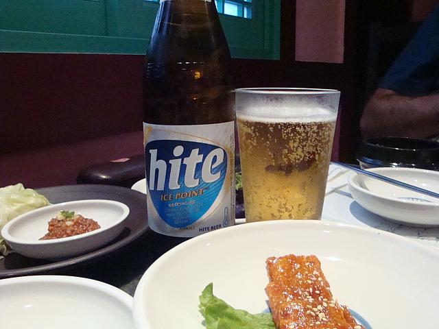 韓国のビールもご一緒に