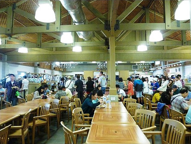 ランチビュッフェで栄養補給