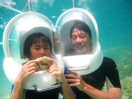肩から上は水に濡れません