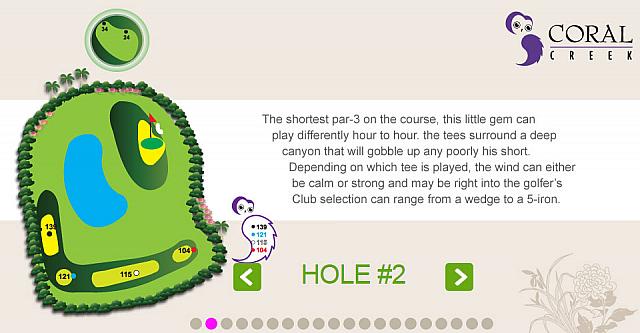 谷超えのショート　ティの位置と風向きにご注意下さい