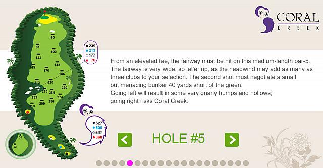 フェアウェイ幅の広いロング　ドライバーを思い切って